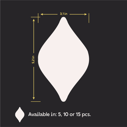 Light and Space: DFA Mirror Diamonds for Amazing Reflections, 5pcs/10pcs/15pcs (YA00010)