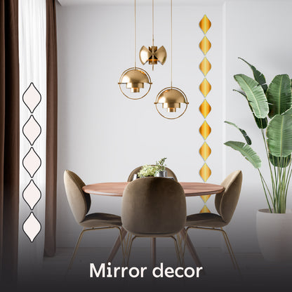Light and Space: DFA Mirror Diamonds for Amazing Reflections, 5pcs/10pcs/15pcs (YA00010)