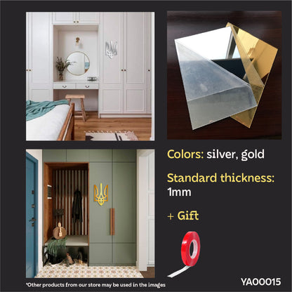 Our coat of arms is our pride: DFA Mirror Trident for modern Ukrainians (YA00015)