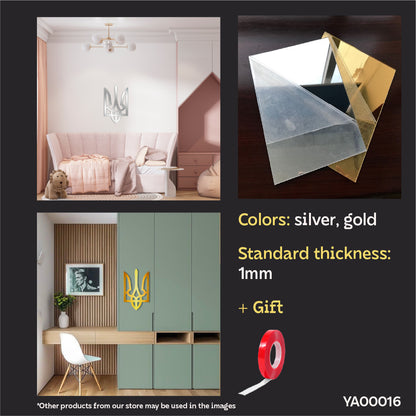 Your Home is Your Fortress: Inspirational DFA Mirror Trident (YA00016)
