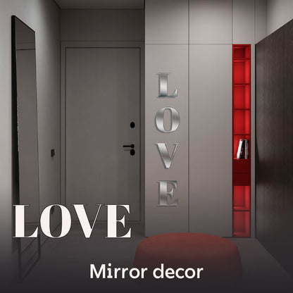 Fill your home with love: Mirror inscription LOVE from DFA for a special atmosphere (YA00018)