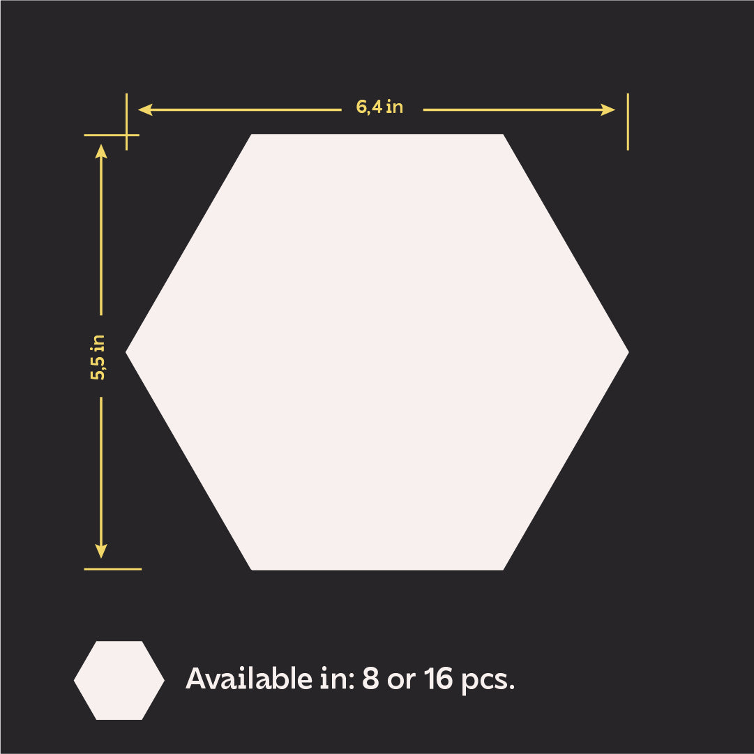 Mirror decor DFA Sota - visual expansion of space and elegance, 8 pcs/16 pcs (YA00027)