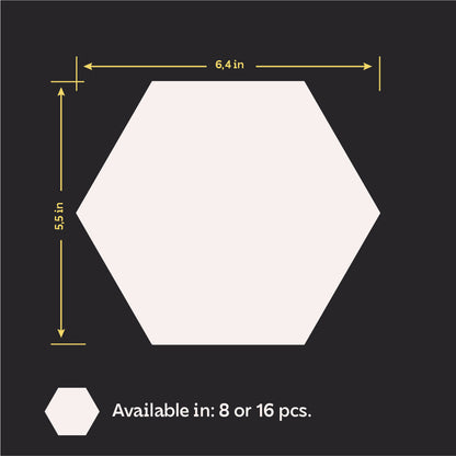 Mirror decor DFA Sota - visual expansion of space and elegance, 8 pcs/16 pcs (YA00027)