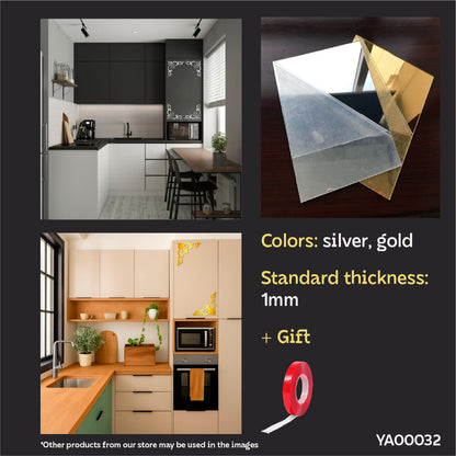Quick Conversion: DFA Self Adhesive Corner Pattern for Easy Installation 2pcs/4pcs (YA00032)