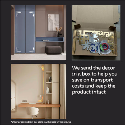 Create your masterpiece: DFA decorative corner patterns for unique solutions 2 pcs/4 pcs (YA00034)