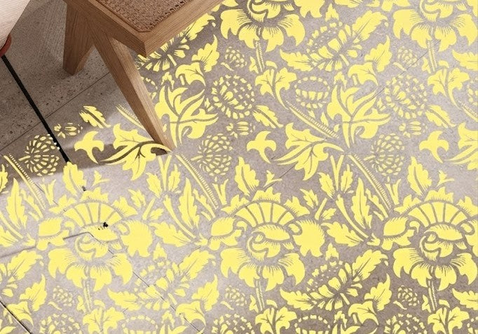 DFA Reusable Stencil "Nature" for Plaster and Paint 0.3–1 mm – William Morris Collection (P00184)