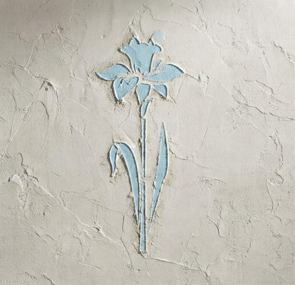 DFA "Flower" Stencil for Decoupage on Interior Decor Items (P00202)
