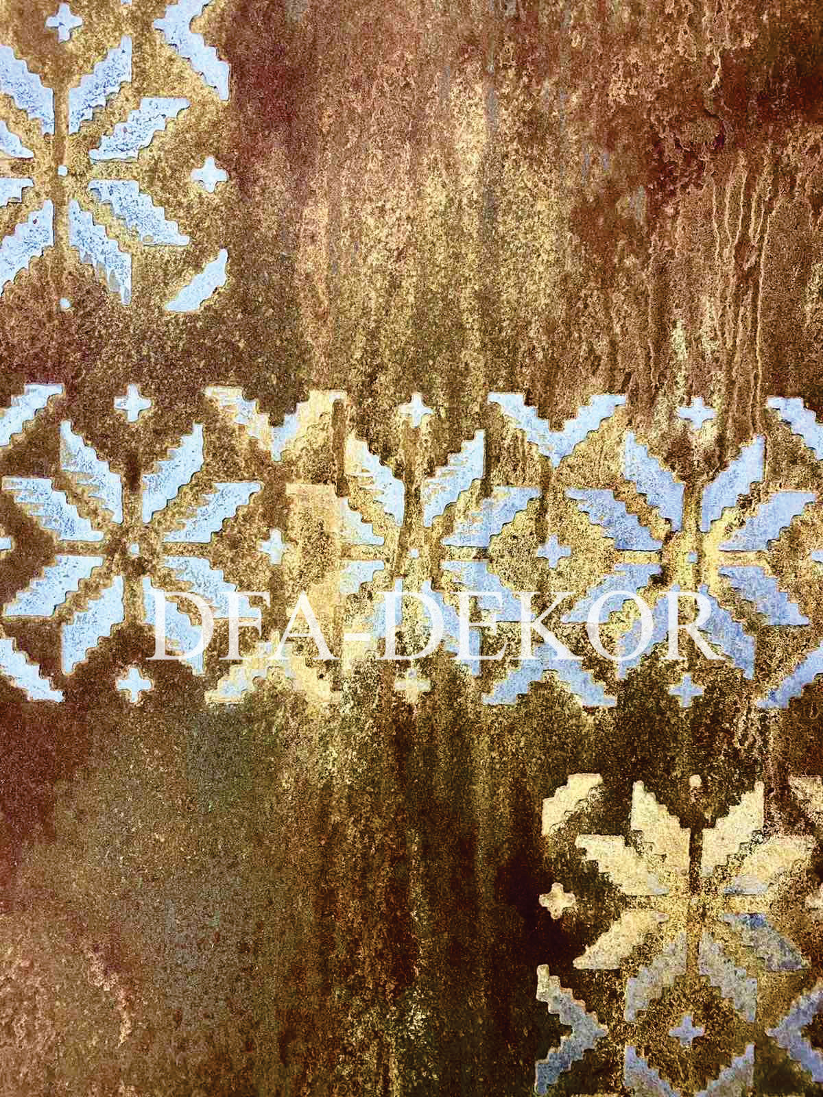 Stencil DFA Embroidery for plaster and paint (Z00001)