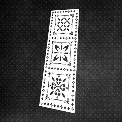 Stencil DFA Border, for plaster and paint 0.3-1mm (B00035)