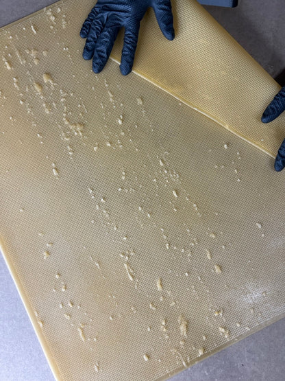 Silicone impression for decoration Travertino Yellow W00014