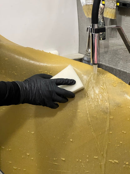 Silicone impression for decoration Travertino Yellow W00014