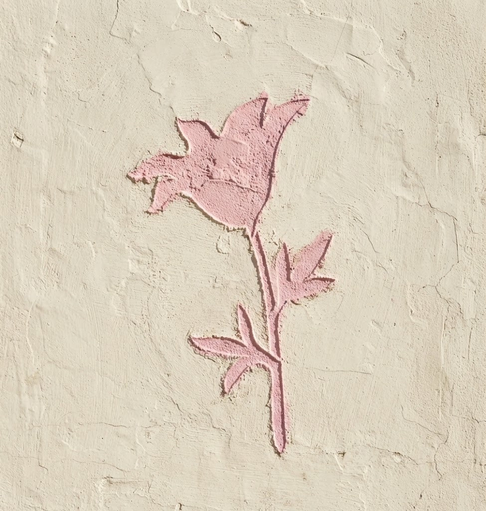 DFA "Flower" Stencil for Decoupage on Interior Decor Items (P00200)