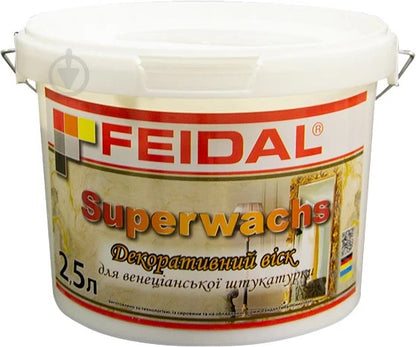 Decorative wax for Venetian plaster Feidal Superwachs, 2.5l