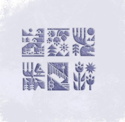 DFA Ethnic Natural Motifs Stencil: Easy Application, Professional Result 0.3-1 mm (P00172)