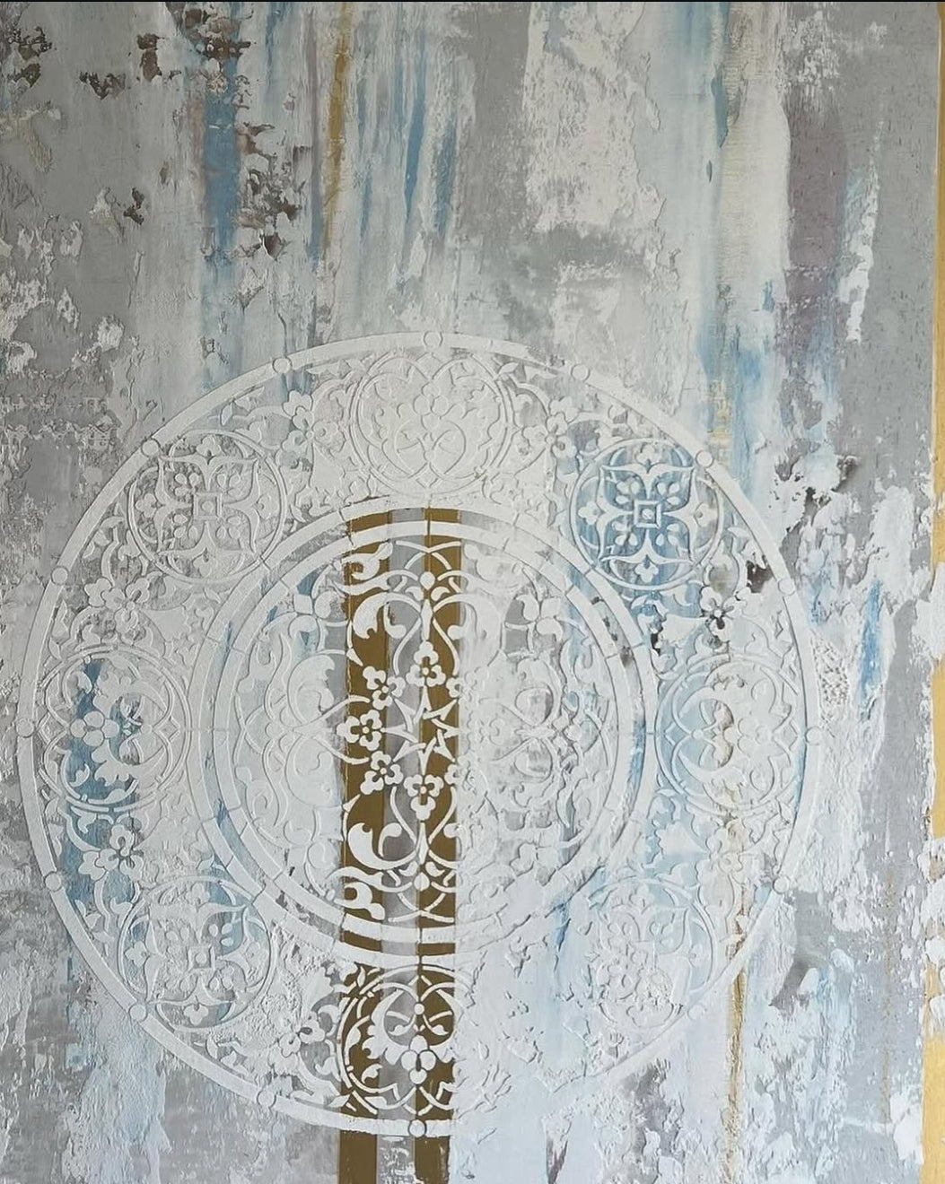 DFA Set of stencils (Round 14 + Square 131 + East 72) for plaster and paint 0.3-1 mm (N00089)