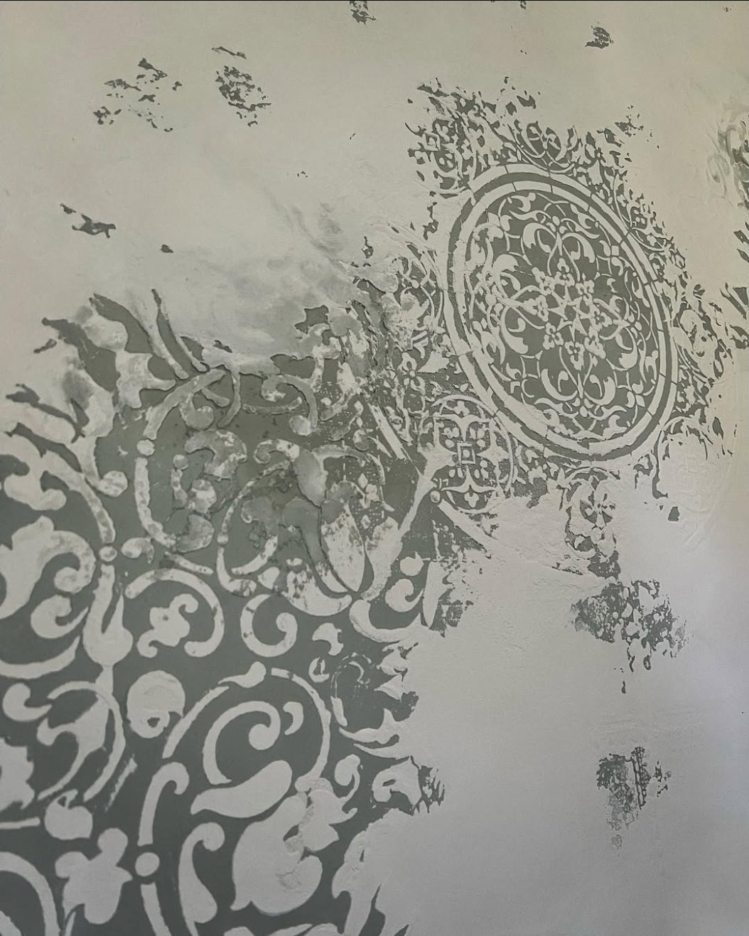 DFA Stencils for walls (Square 131 + Round 14 + Eastern 21) for plaster and paint 0.3-1 mm (N00127)