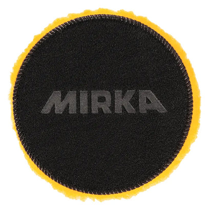 Polishing disc made of Mirka Pro sheep's wool 150 mm yellow