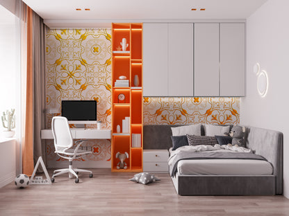Designer interior with your own hands - stencil DFA Square pattern 0.3-1 mm (K00126)