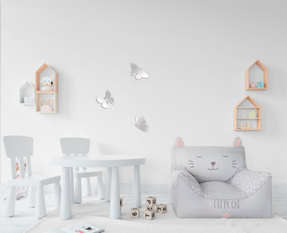 Mirror Butterflies DFA: Add lightness and light to your space, 3 pcs (YA00003)