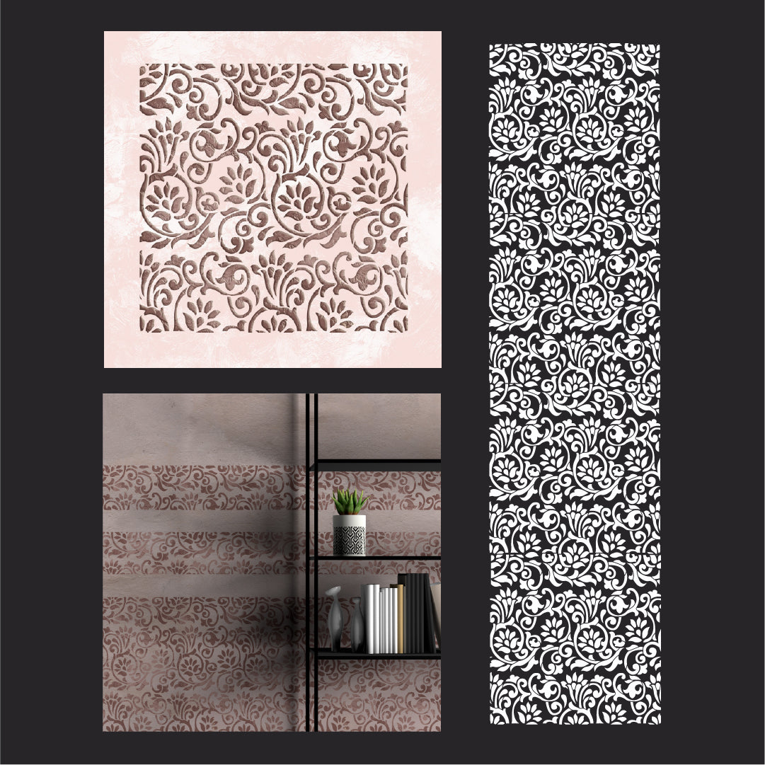 Elegant oriental patterns DFA for stylish interior 0.3-1 mm (V00088)