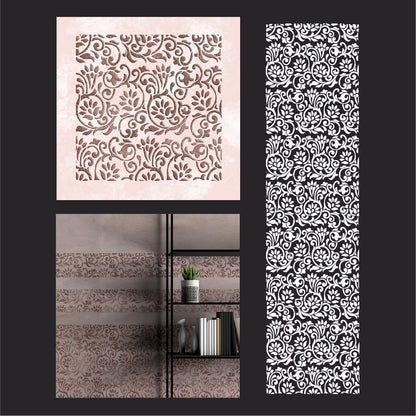 Elegant oriental patterns DFA for stylish interior 0.3-1 mm (V00088)
