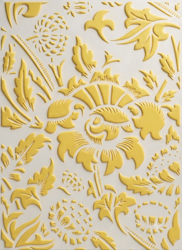 DFA Reusable Stencil "Nature" for Plaster and Paint 0.3–1 mm – William Morris Collection (P00184)