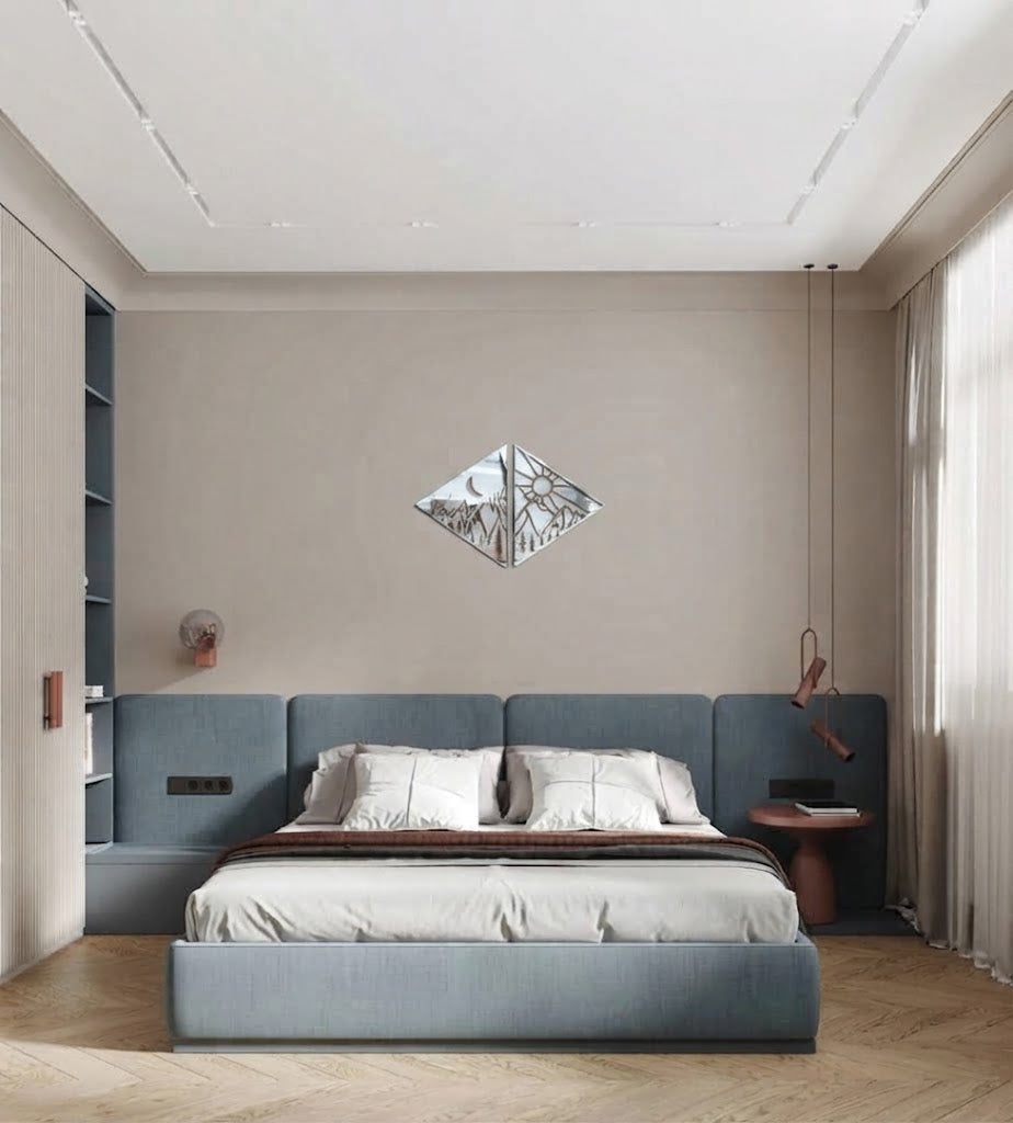 Mirror decor: a with a modern twist (YA00109)