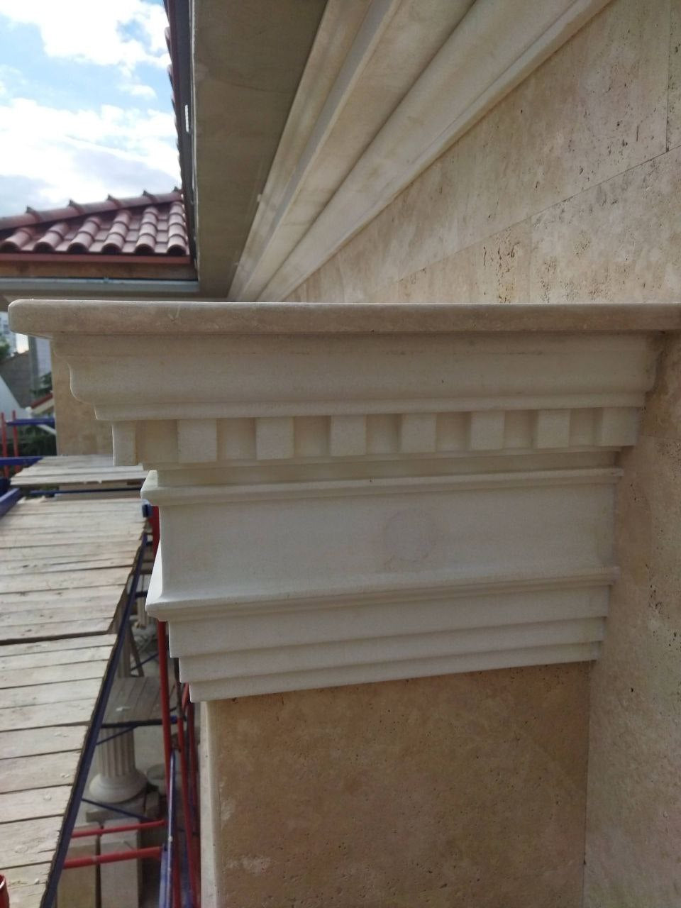 Facade work