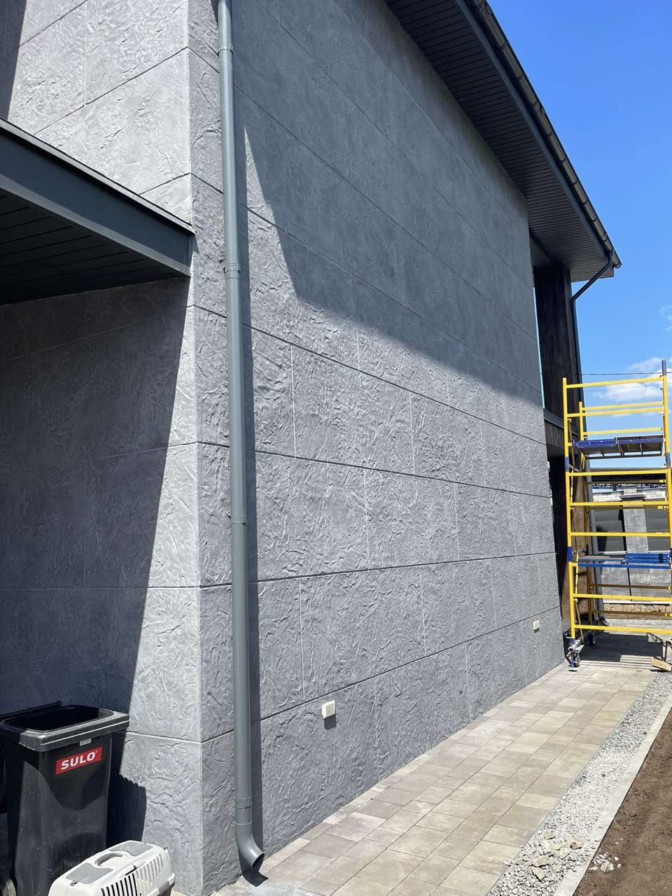 Facade work
