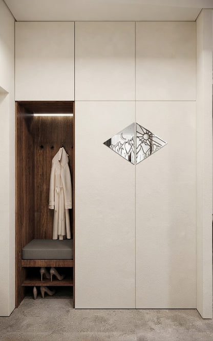 Mirror decor: a with a modern twist (YA00109)