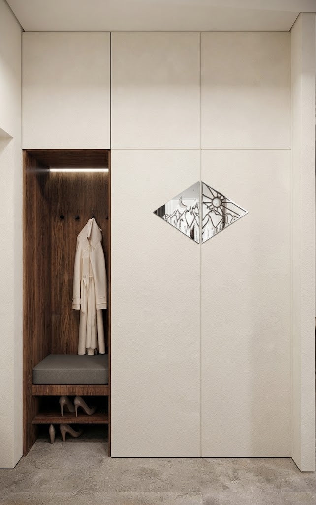 Mirror decor: a with a modern twist (YA00109)