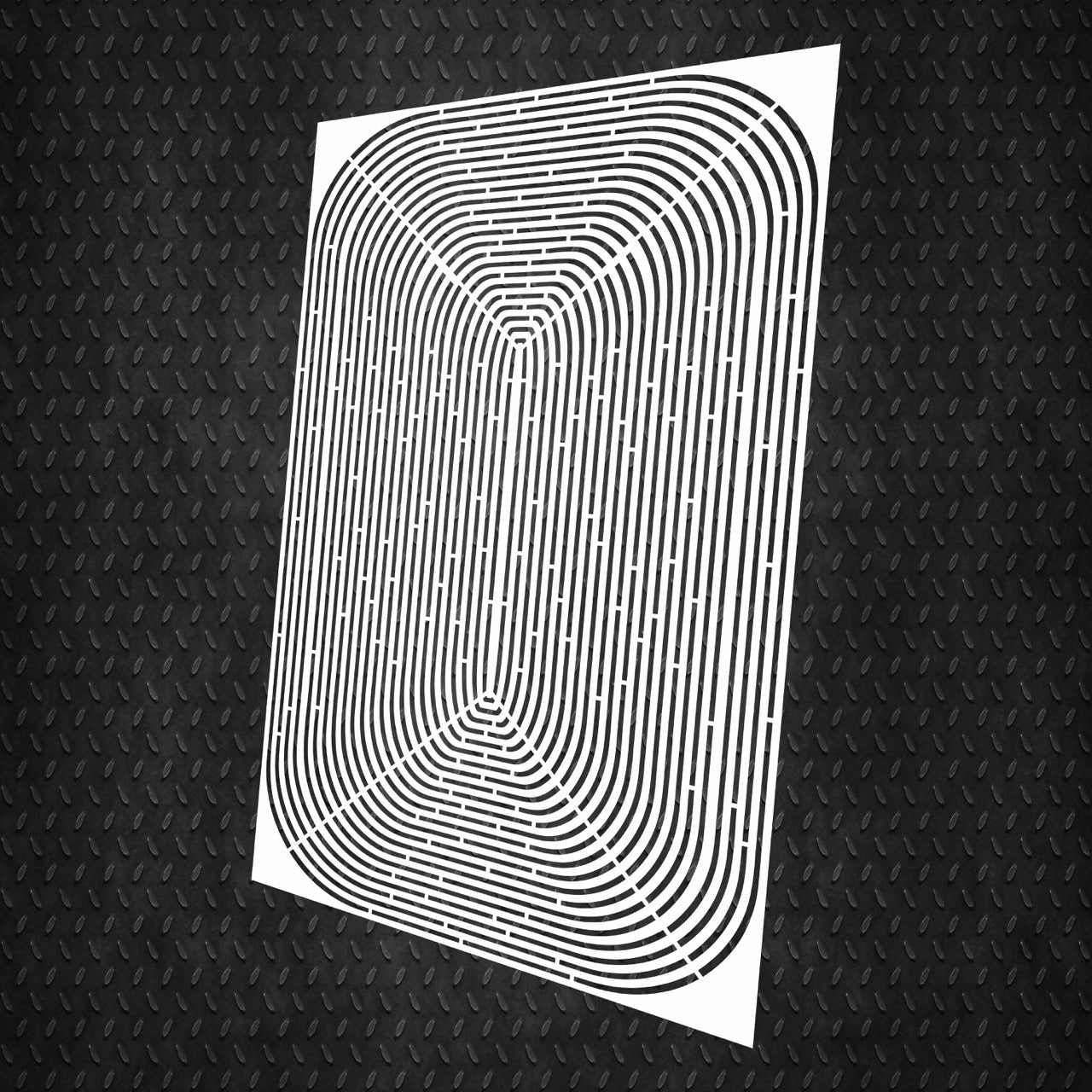 Stencil DFA for decoration Geometry for plaster and paint 0.3-1mm (G00108)