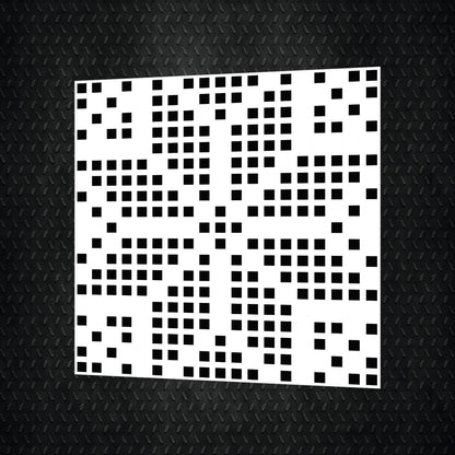Stencil DFA Embroidery for plaster and paint 0.3-1mm (Z00032)