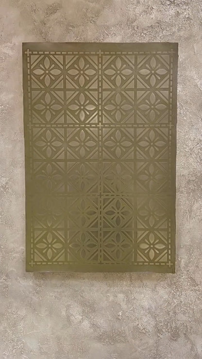 Geometric stencils DFA: Stylish ornaments for walls 0.3-1 mm (G00152)