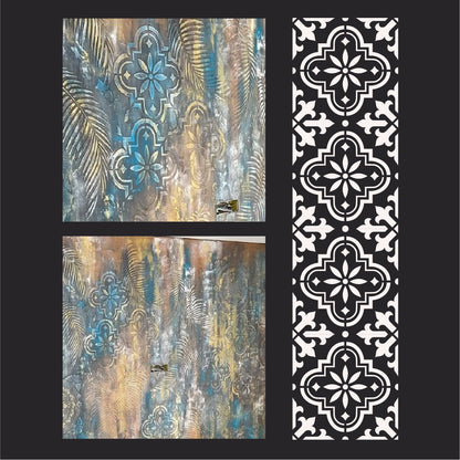 Luxury Interior DFA Stencil Square Pattern 0.3-1mm (K00116)