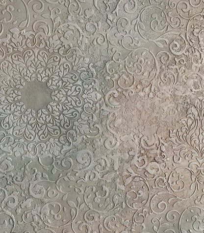 Round patterns for a stylish interior - DFA stencil in action 0.3-1 mm (С00020-d)