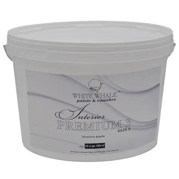 Latex paint 'Interior Premium 3', base A 2.5l