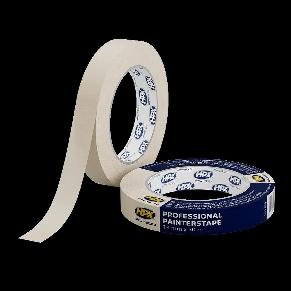 Painter's tape HPX 60 °C professional, 19 mm*50 m (white-cream)