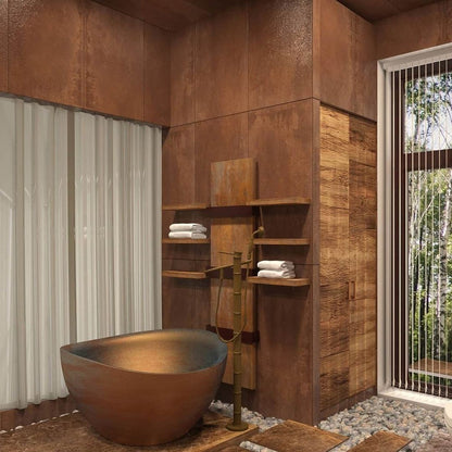 Master class: Metals PRO - (use of natural metals in loft interiors, oxidation and patination)