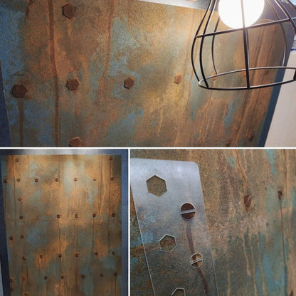 Master class: Metals PRO - (use of natural metals in loft interiors, oxidation and patination)