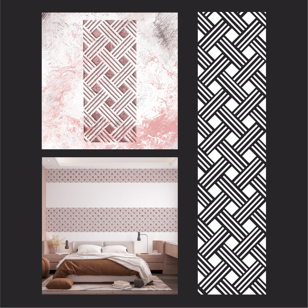 Instant Transformation: DFA Geometry Stencil for Modern Design 0.3-1 mm (G00157)