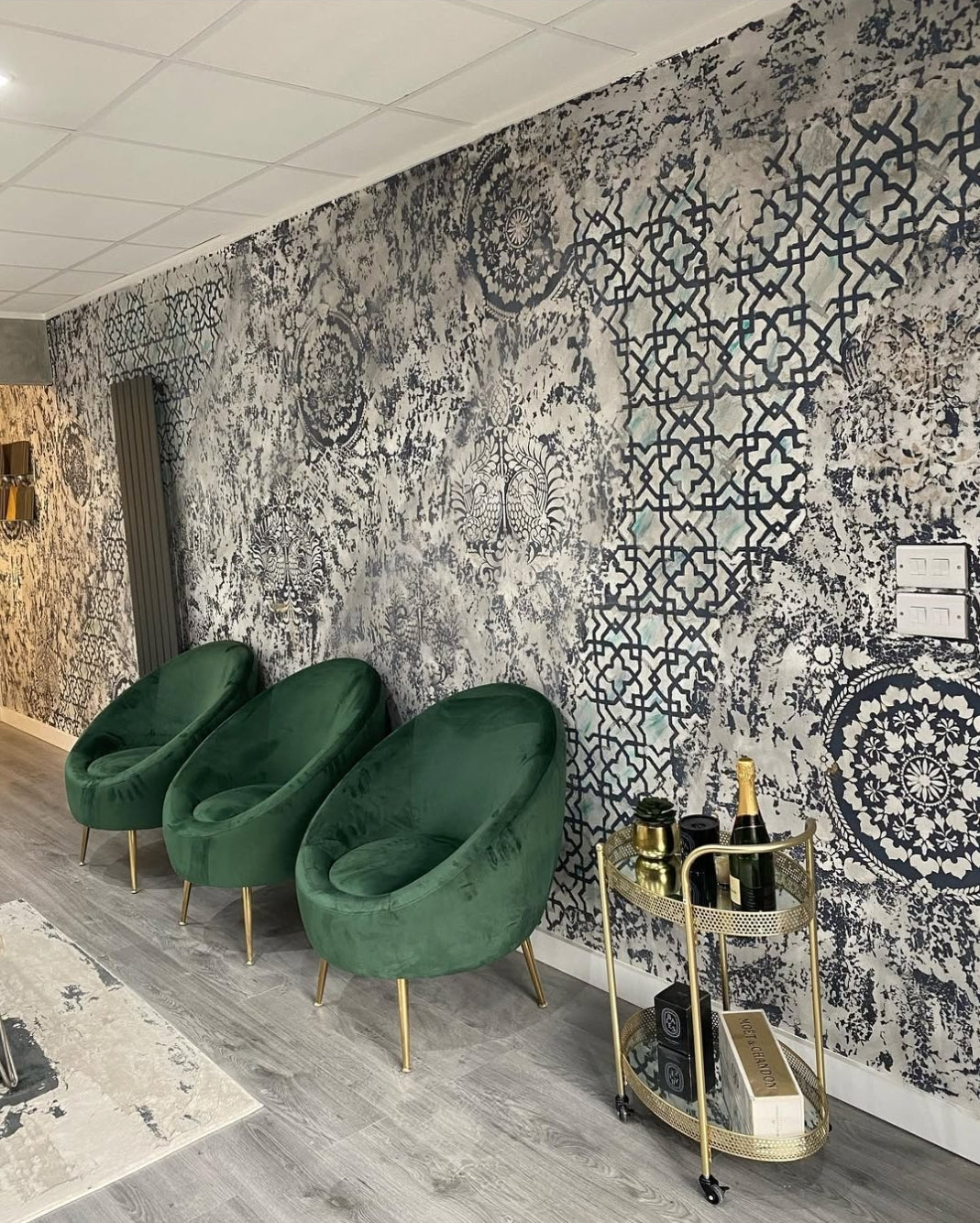 DFA wall decoration set (Square 13 + Damask 22 + Oriental 72) for plaster and paint 0.3-1 mm (N00072)