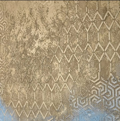 Set for decorating walls for plaster and paint 11 DFA stencils (Geometry 148 + Geometry 14) 0.3-1 mm (N00011)