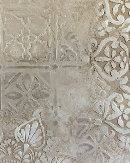 Set for plaster and paint wall decoration 12 Stencils DFA (Round pattern 54 + Round pattern 7 + Square pattern 4) 0.3-1 mm (N00012)