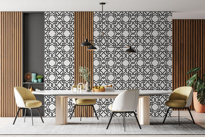 Wall decoration set for plaster and paint 14 DFA stencils (Round pattern 7 + Geometry 15 + Round pattern 54) 0.3-1 mm (N00014)