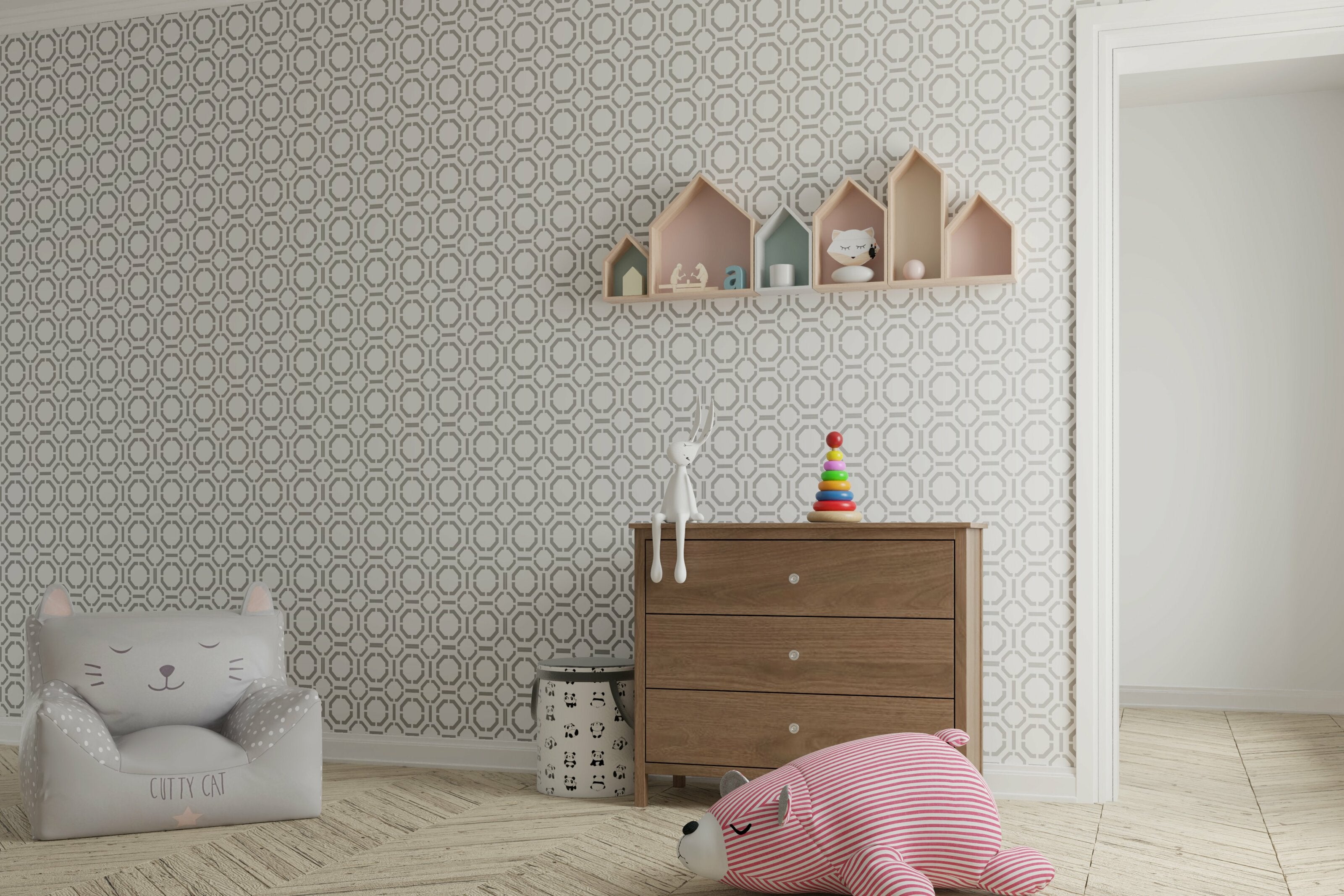 Set for decorating walls for plaster and paint 25 (Geometry 13 + Geometry 123) 0.3-1 mm (N00025)