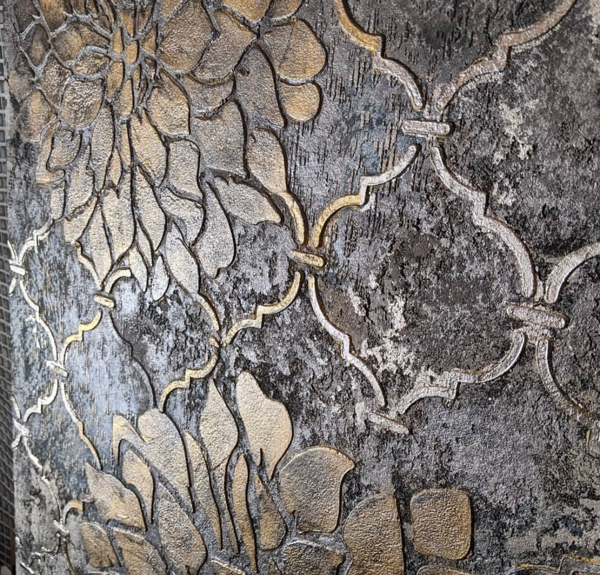 Set for wall decoration under plaster and paint 27 (Nature 73 + Oriental pattern 1) 0.3-1 mm (N00027)
