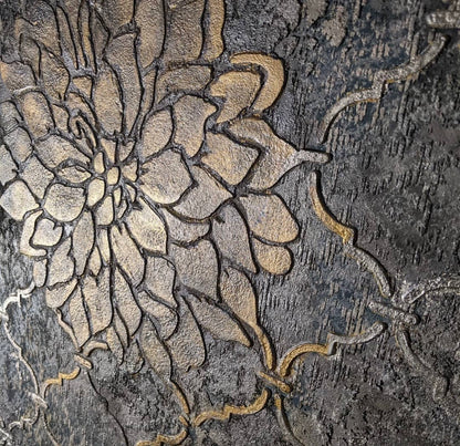 Set for wall decoration under plaster and paint 27 (Nature 73 + Oriental pattern 1) 0.3-1 mm (N00027)