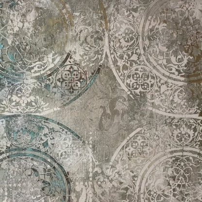 Wall decoration set for plaster and paint 35 (Oriental pattern 21 + Round pattern 14 + Square pattern 11) 0.3-1 mm (N00035)