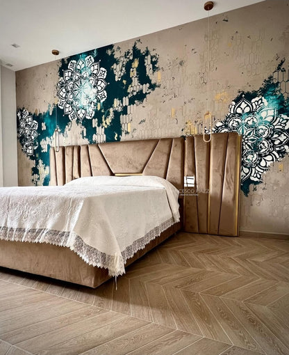 Set for wall decoration under plaster and paint 37 (Geometry 77 + Round pattern 93) 0.3-1 mm (N00037)